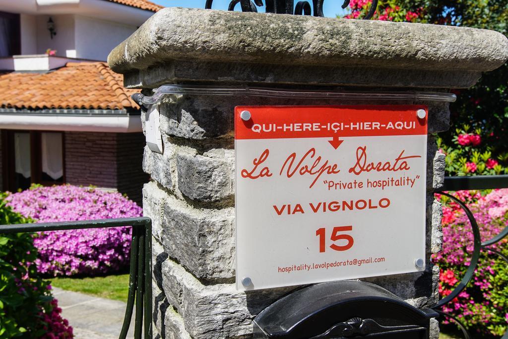 La Volpe Dorata Bed and Breakfast Stresa Zewnętrze zdjęcie